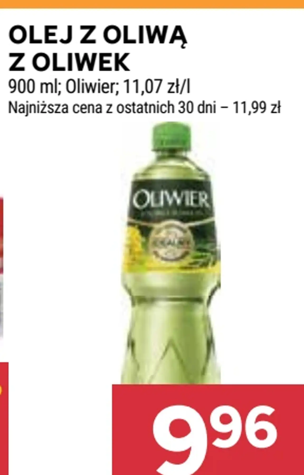 Olej z oliwą z oliwek Olivier