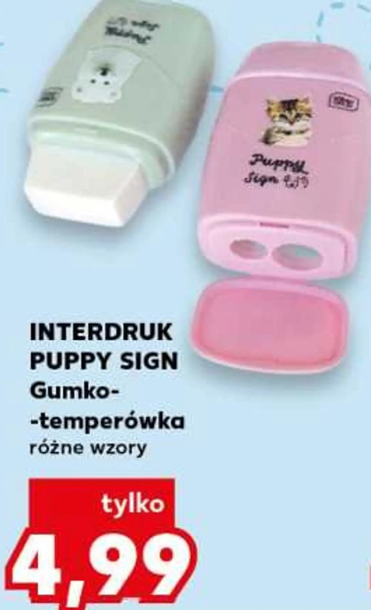 Gumko-temperówka Interdruk Puppy Sign
