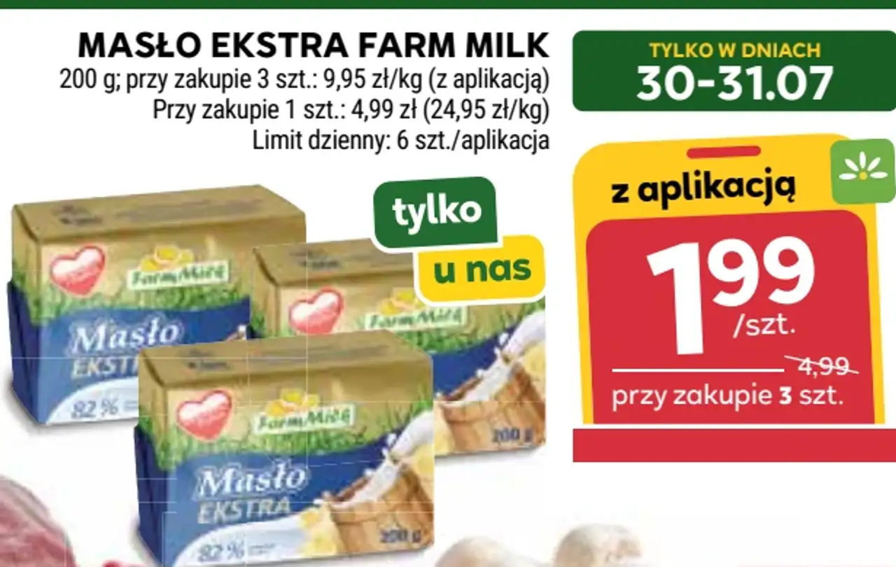 Masło ekstra Farm Milk