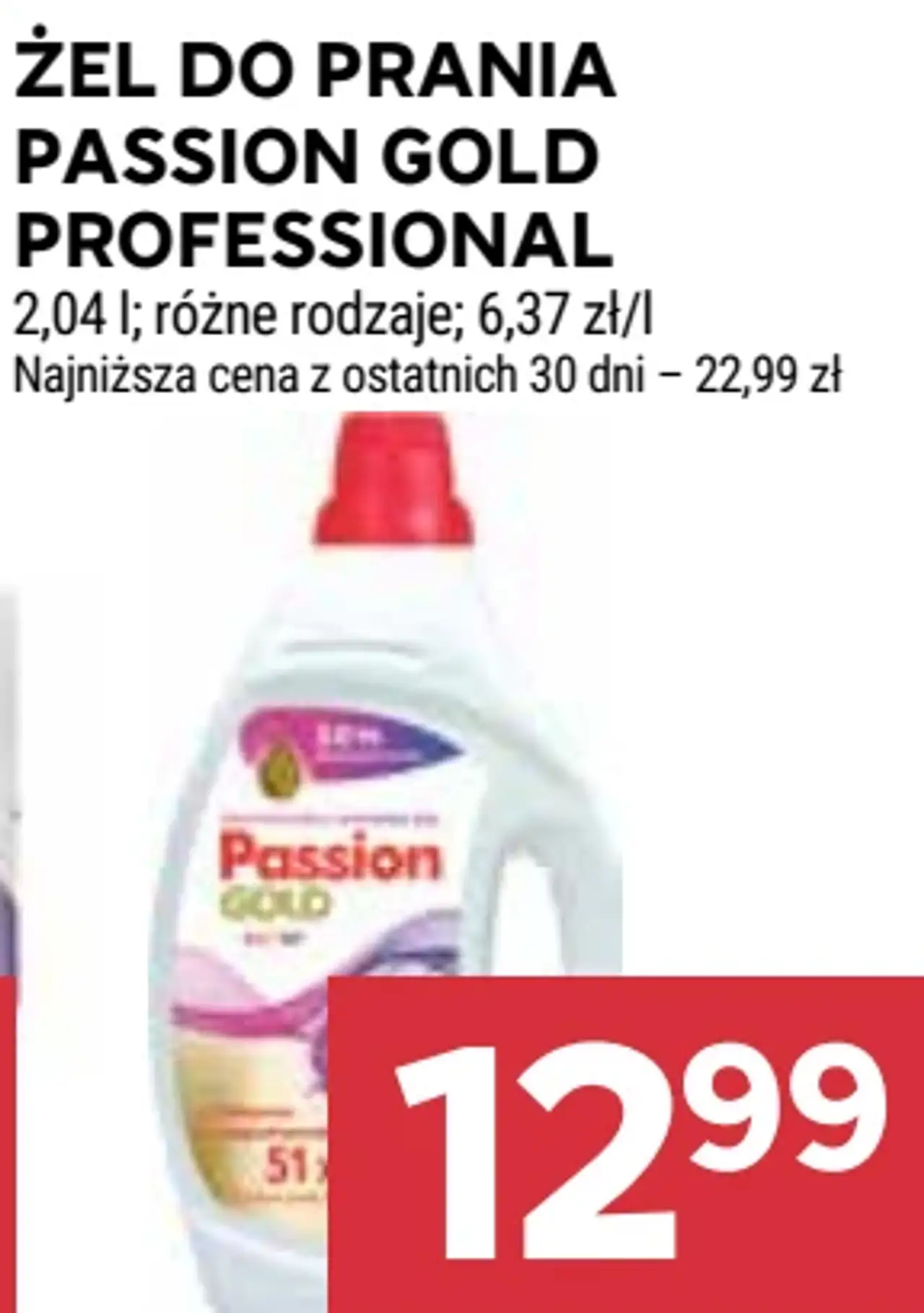 Żel do prania Passion Gold Professional
