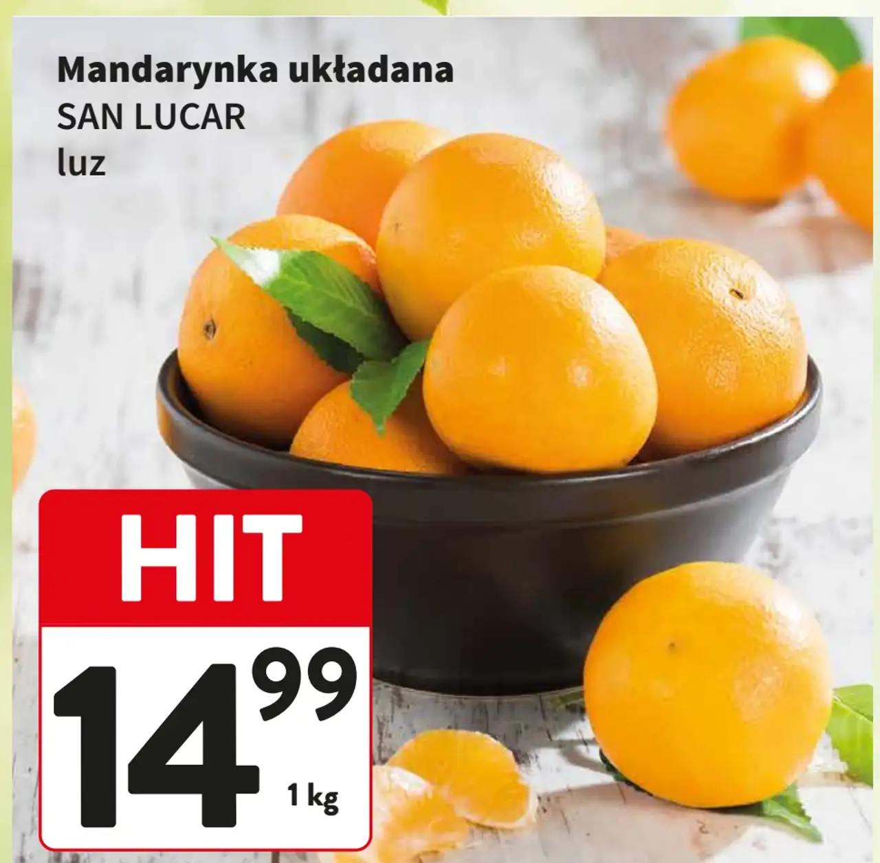 Mandarynka układana SanLucar