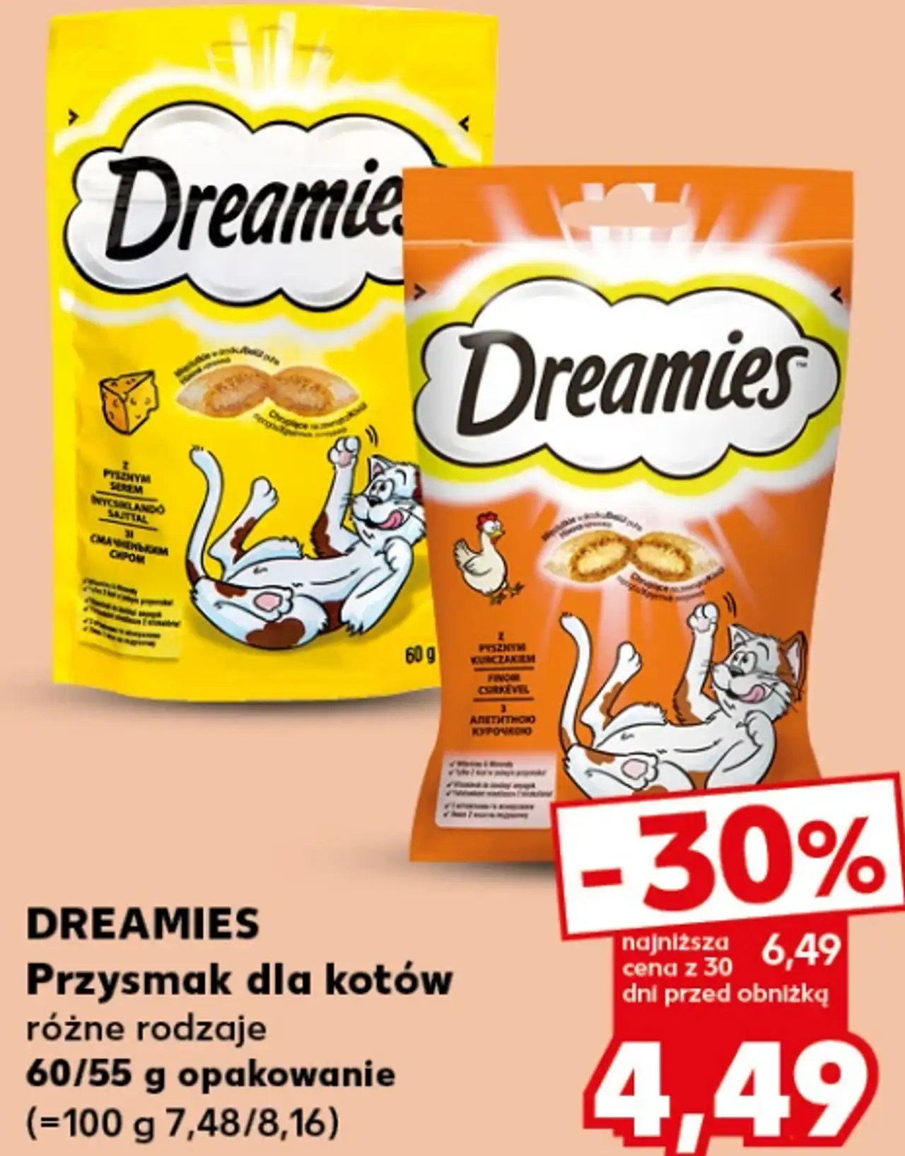Dreamies Przysmak dla kotów
