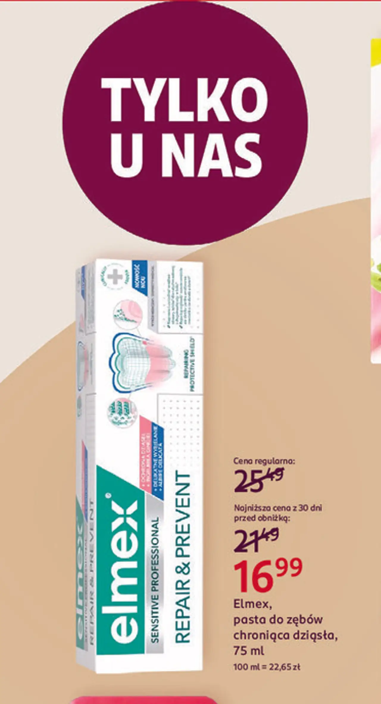 Elmex Sensitive Professional Repair & Prevent pasta do zębów