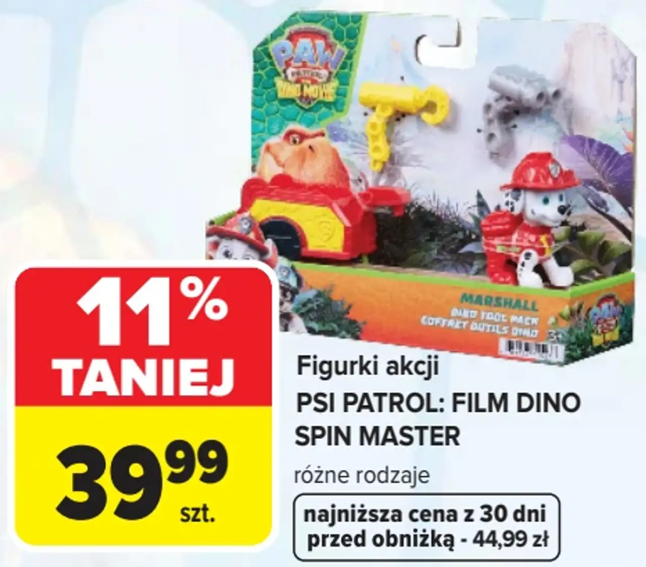 Figurki akcji PSI PATROL: FILM DINO SPIN MASTER