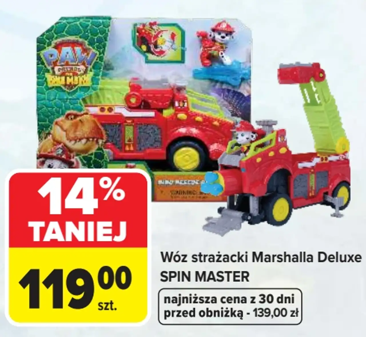 Wóz strażacki Marshalla Deluxe SPIN MASTER
