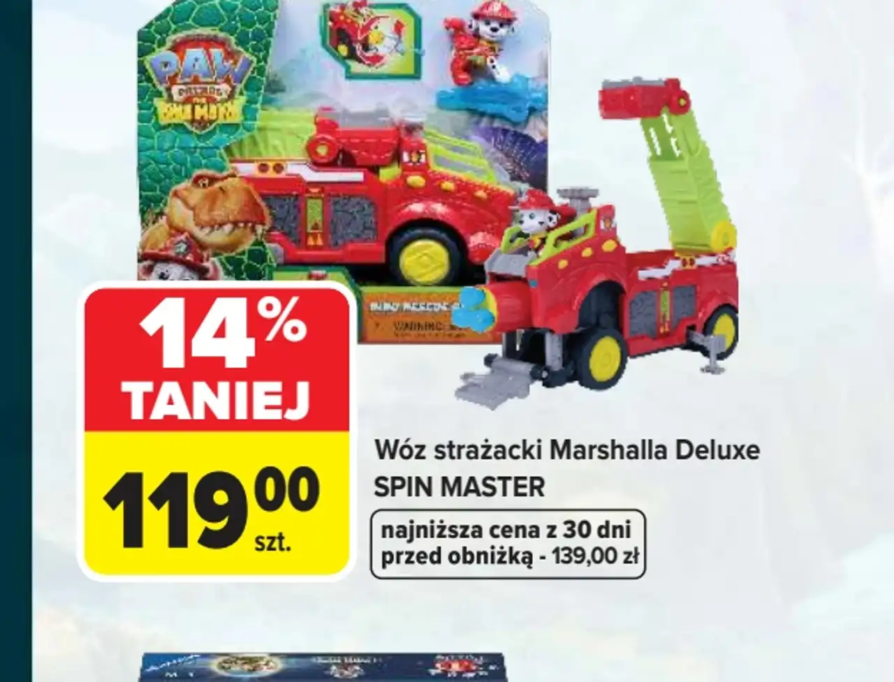 Wóz strażacki Marshalla Deluxe SPIN MASTER