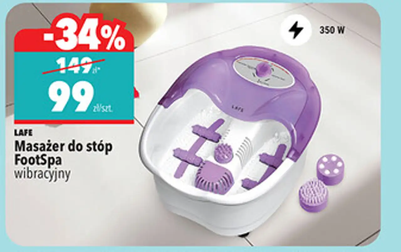 Lafe Masażer do stóp FootSpa wibracyjny