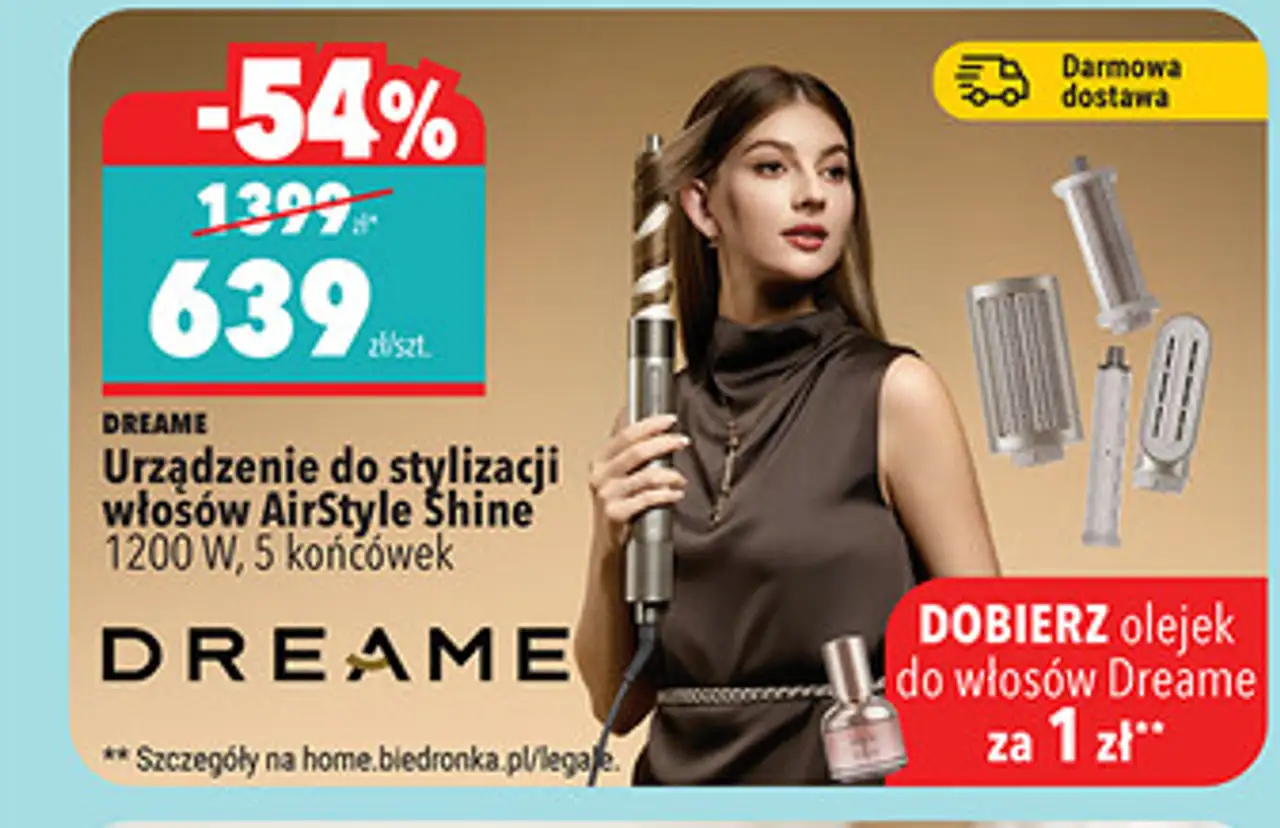 Dreame Urządzenie do stylizacji włosów AirStyle Shine