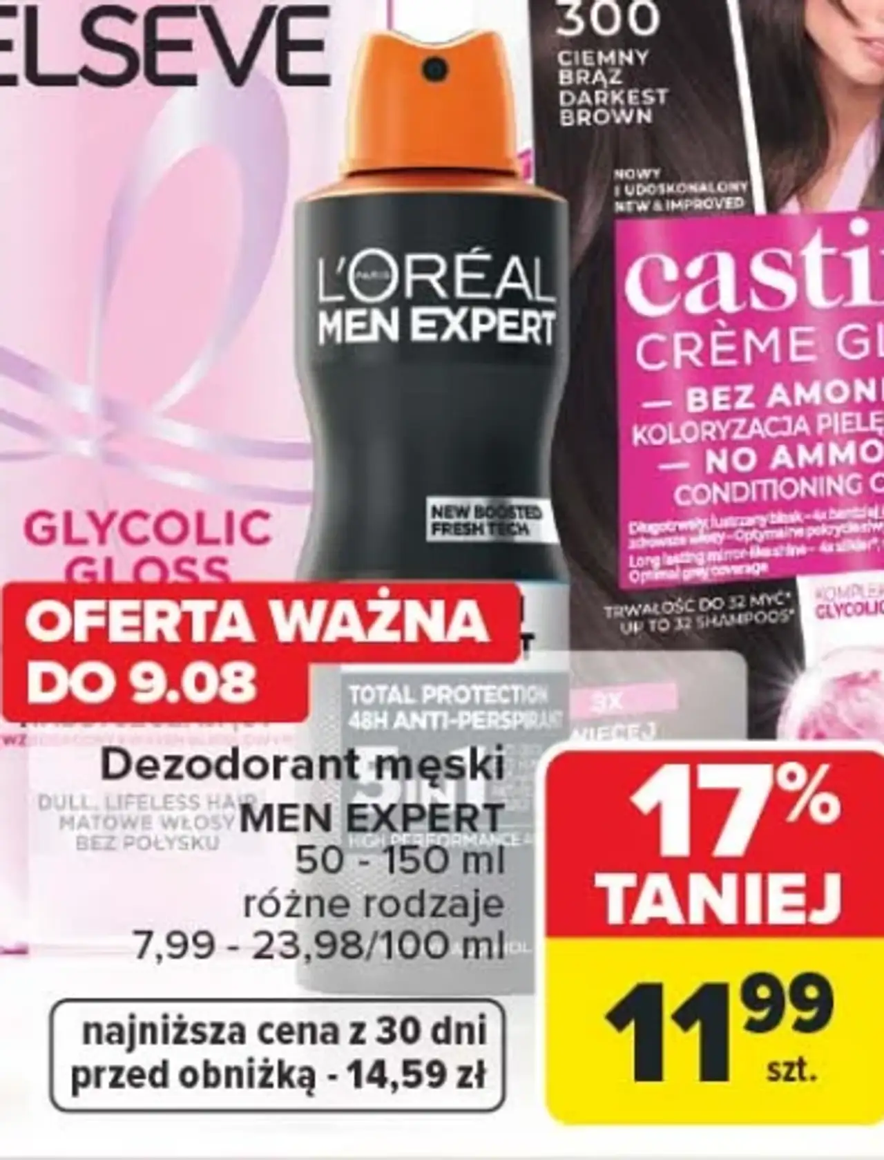 L'Oréal Paris Men Expert Dezodorant męski