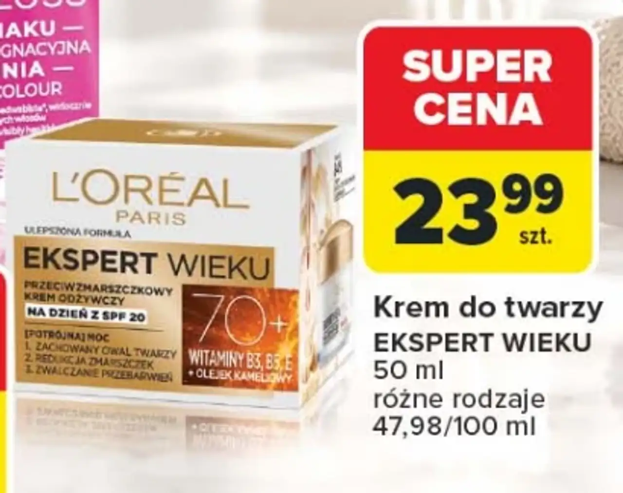 L'Oréal Paris Ekspert Wieku Krem do twarzy