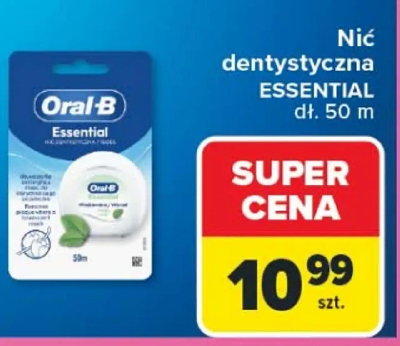 Nić dentystyczna Oral-B Essential
