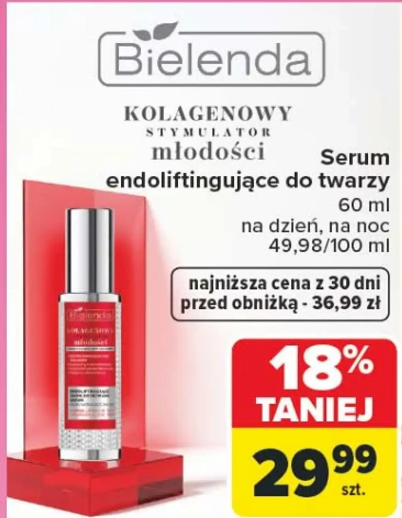 Bielenda Kolagenowy Stymulator Młodości Serum endoliftingujące do twarzy