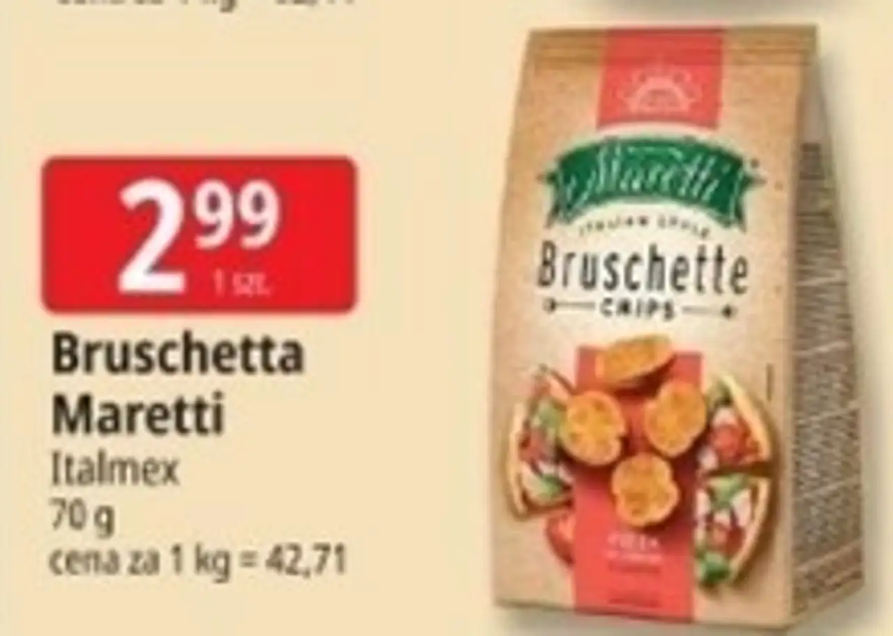 Bruschetta pizza Maretti Bruschette