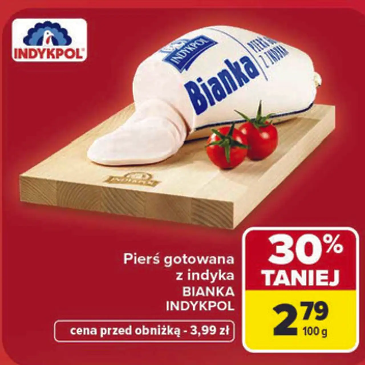 Pierś gotowana z indyka Bianka Indykpol