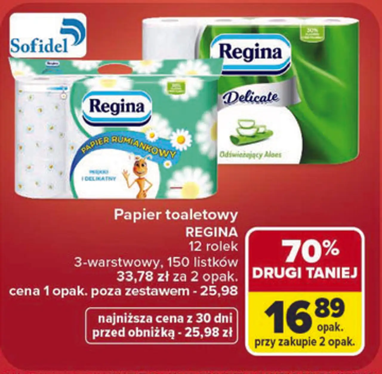 Papier toaletowy Regina