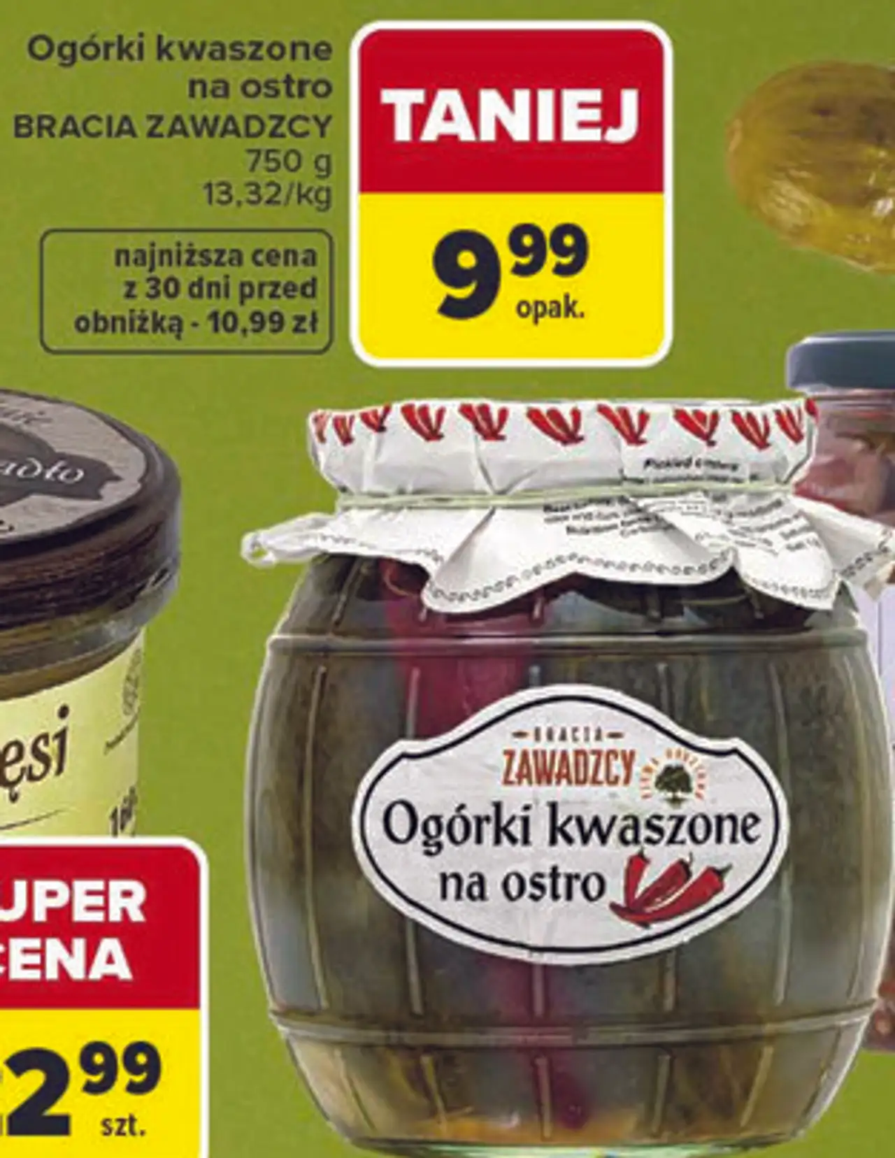 Ogórki kwaszone na ostro Bracia Zawadczy