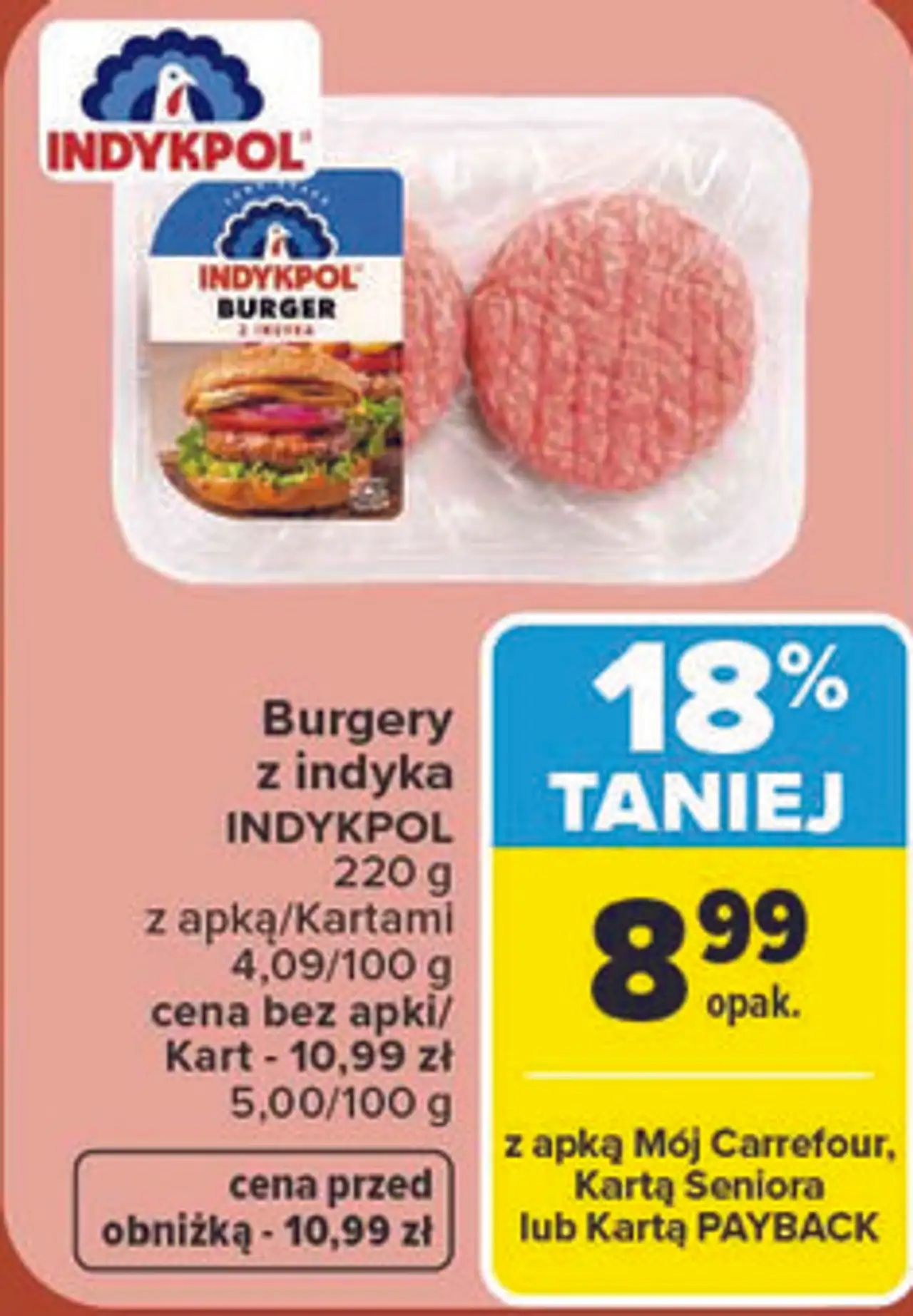 Burgery z indyka Indykpol
