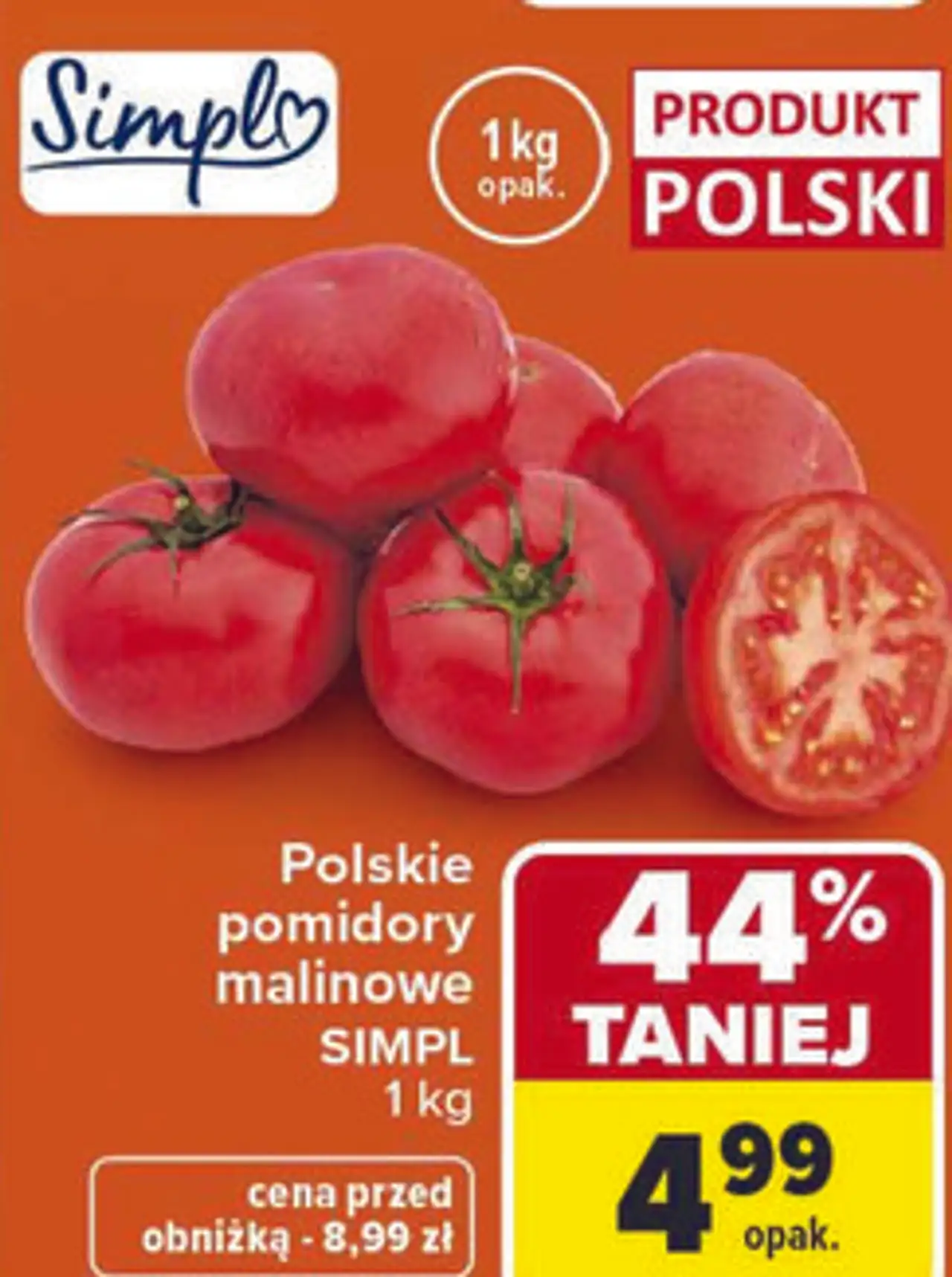 Polskie pomidory malinowe Simpl