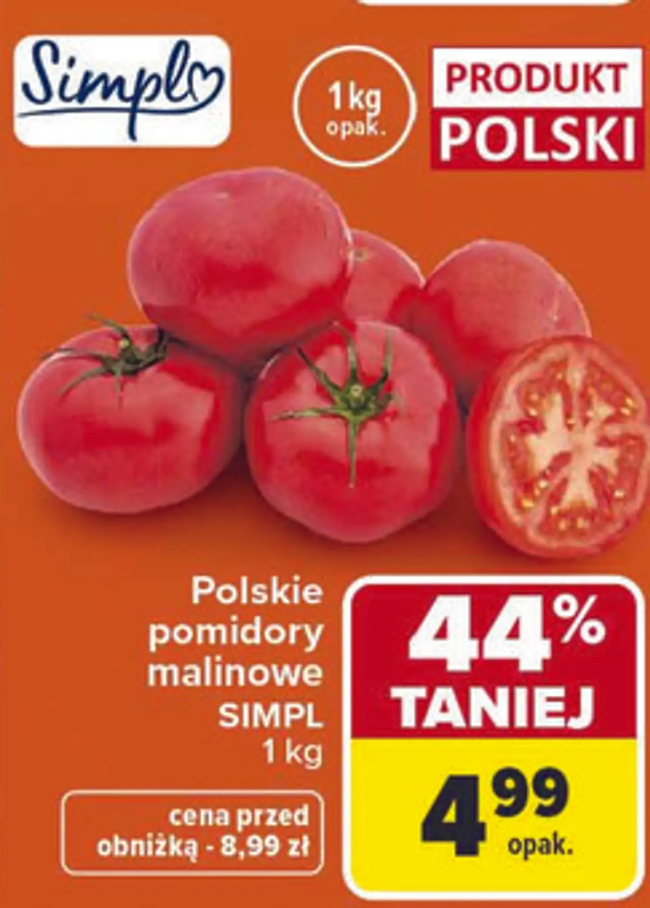 Polskie pomidory malinowe Simpl