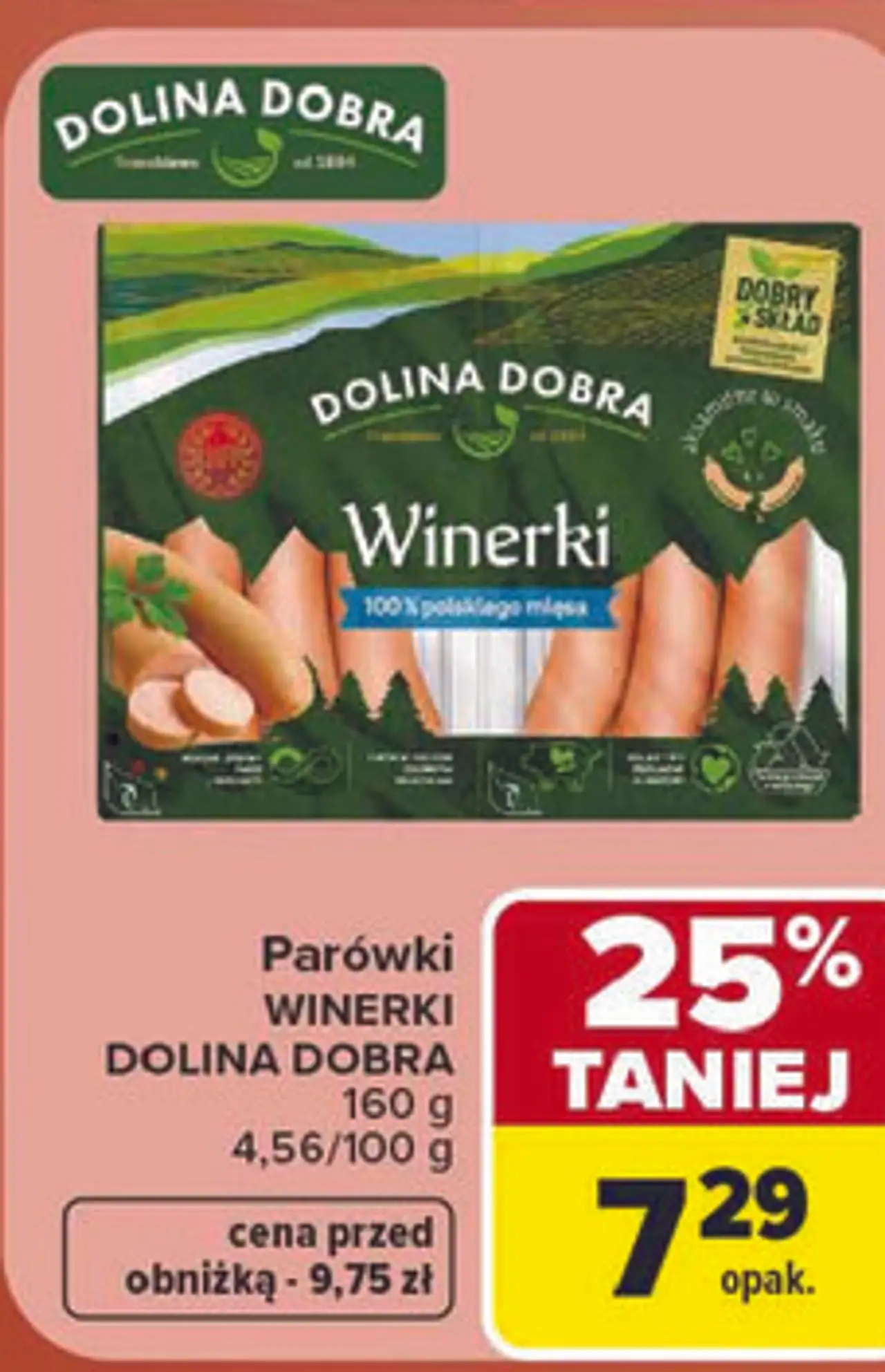 Parówki Winerki Dolina Dobra
