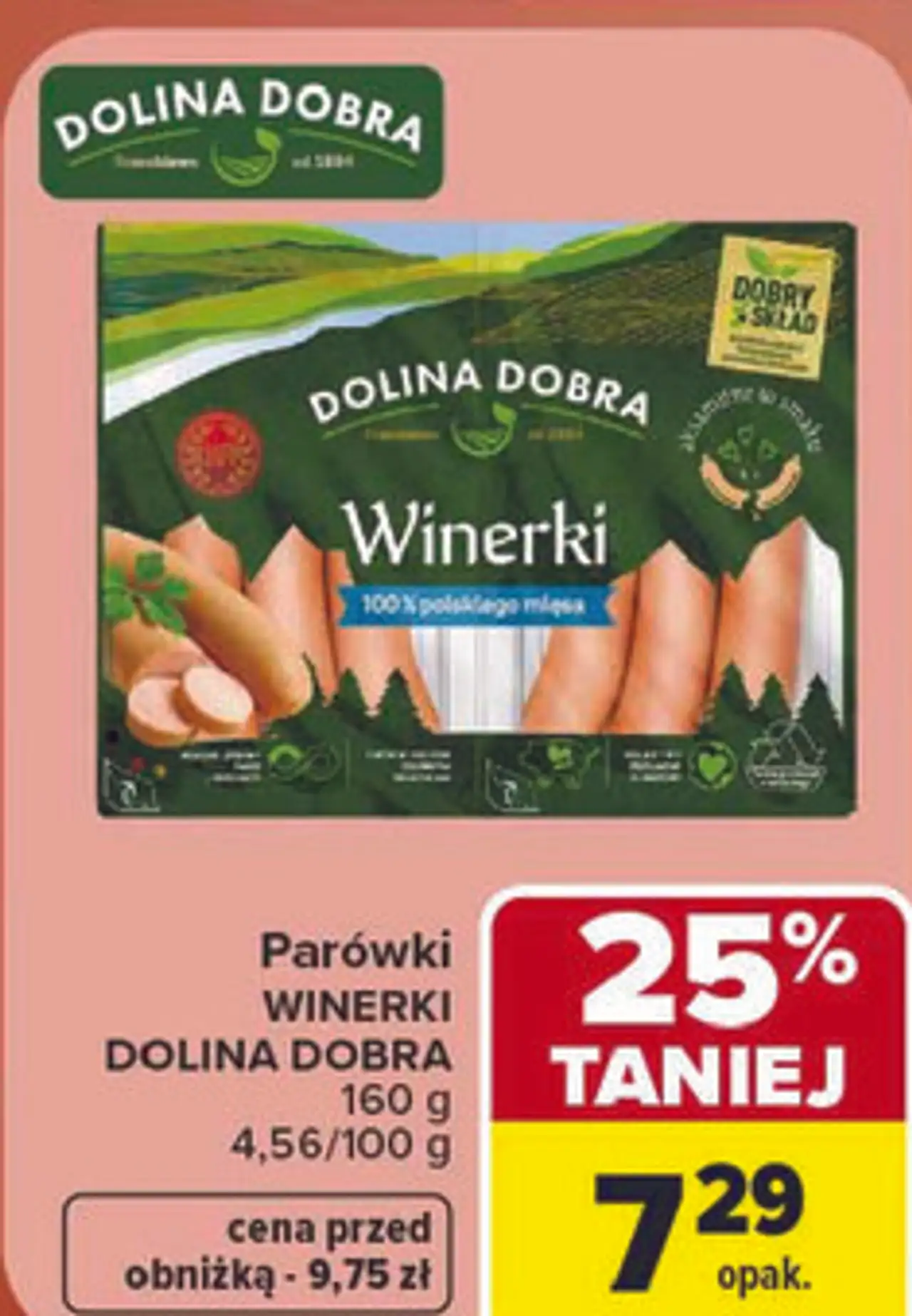 Parówki Winerki Dolina Dobra