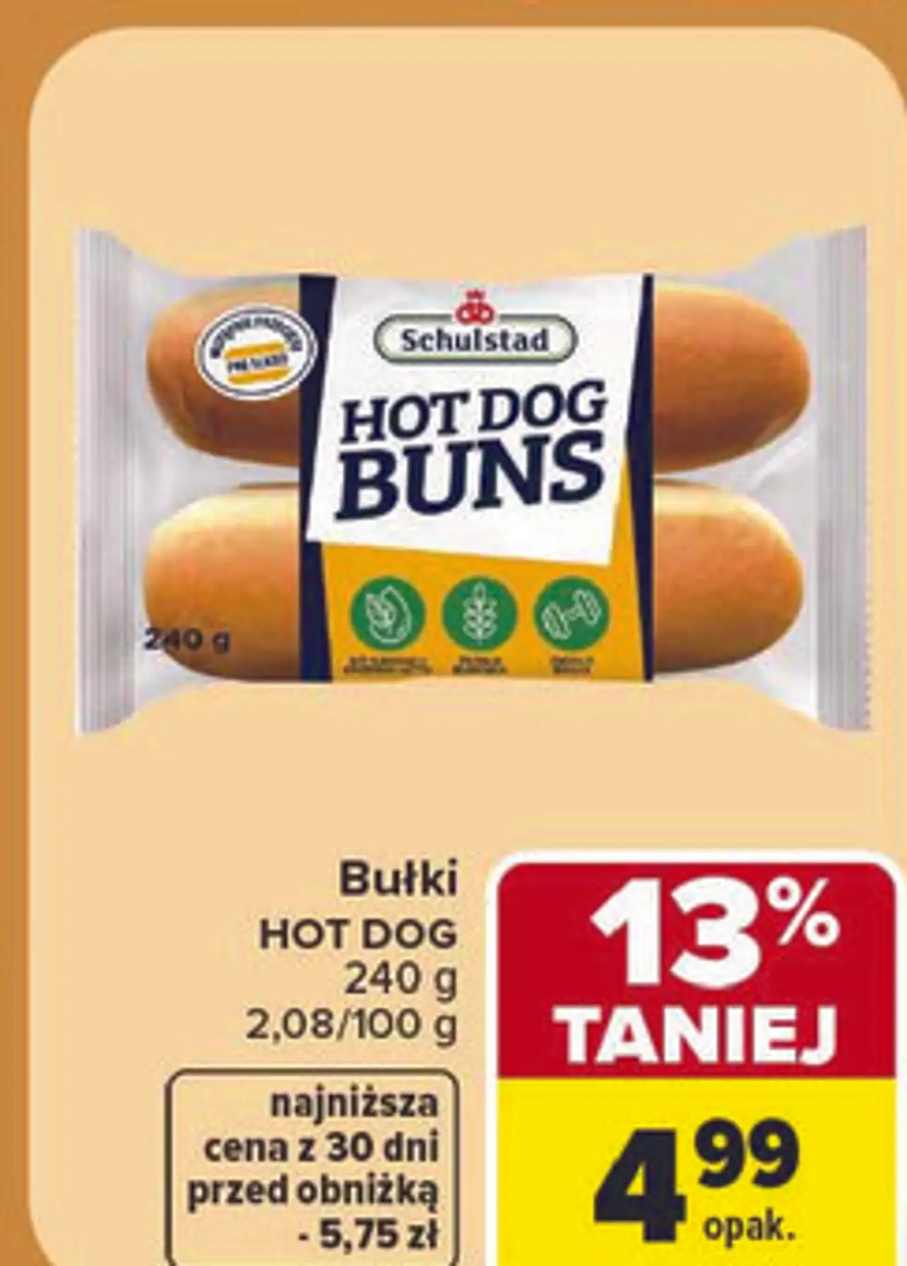 Bułki HOT DOG Schulstad