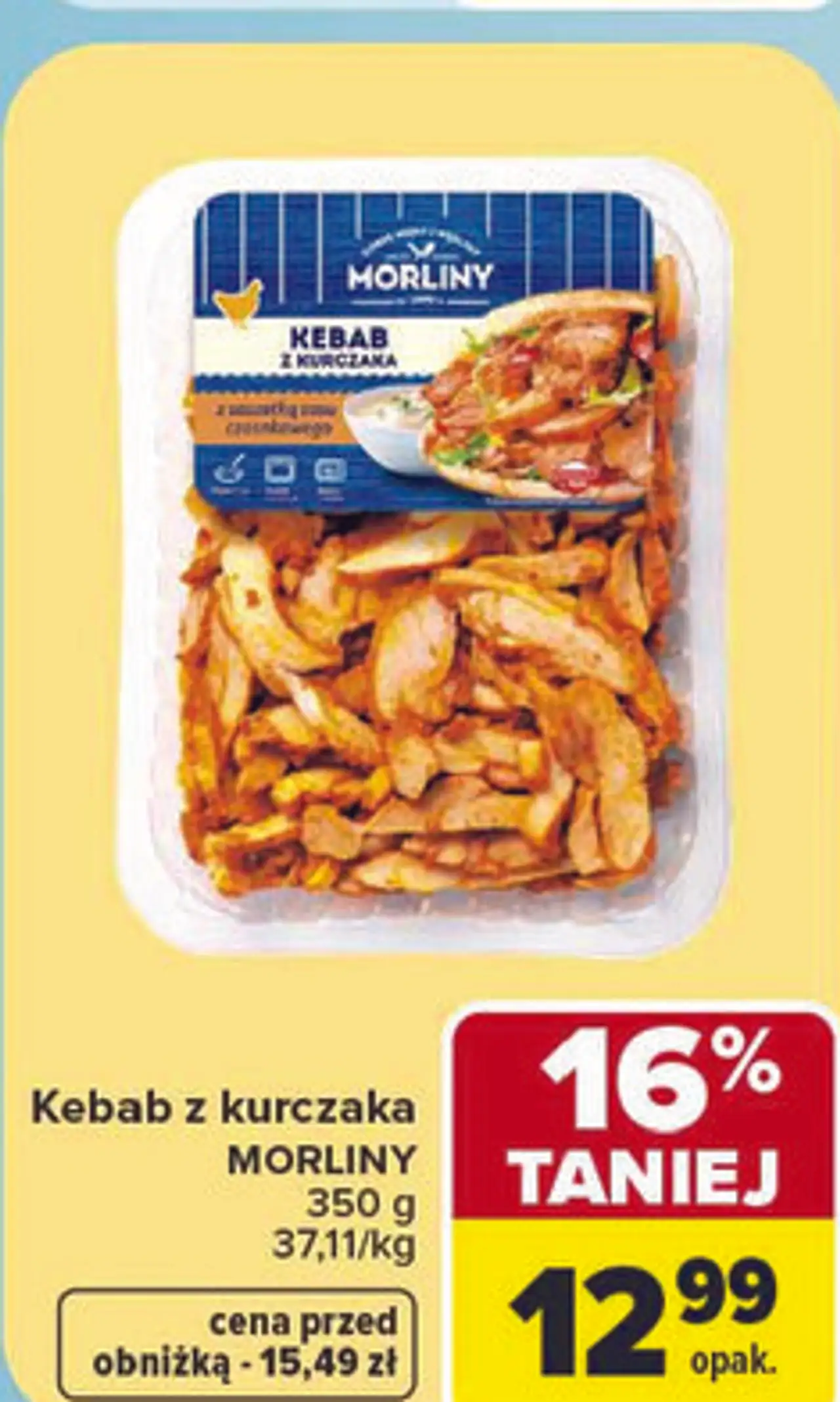 Kebab z kurczaka Morliny
