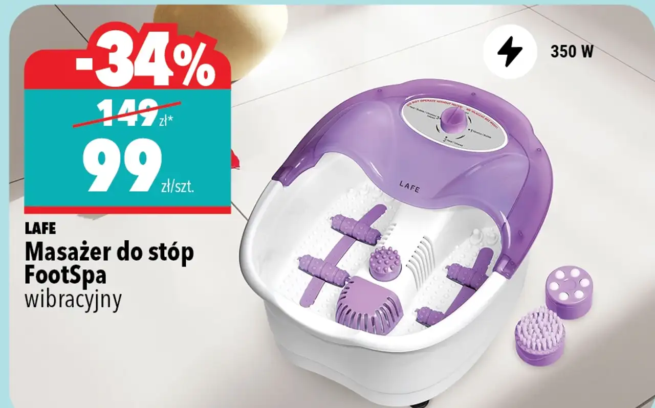 Masażer do stóp FootSpa LAFE