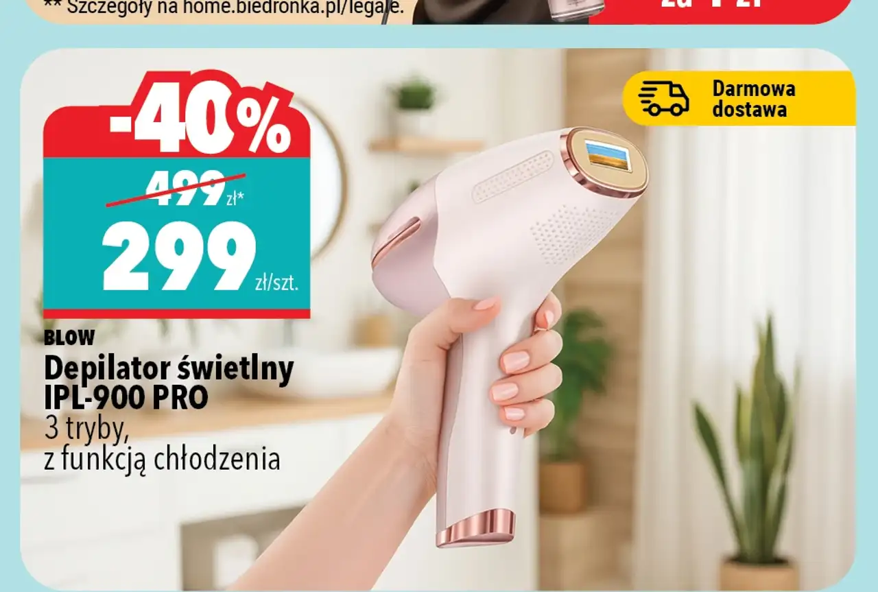 Depilator świetlny IPL-900 PRO BLOW