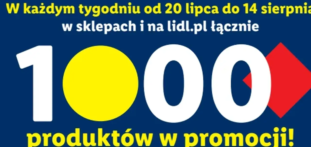 Akcja promocyjna: 1000 produktów w promocji
