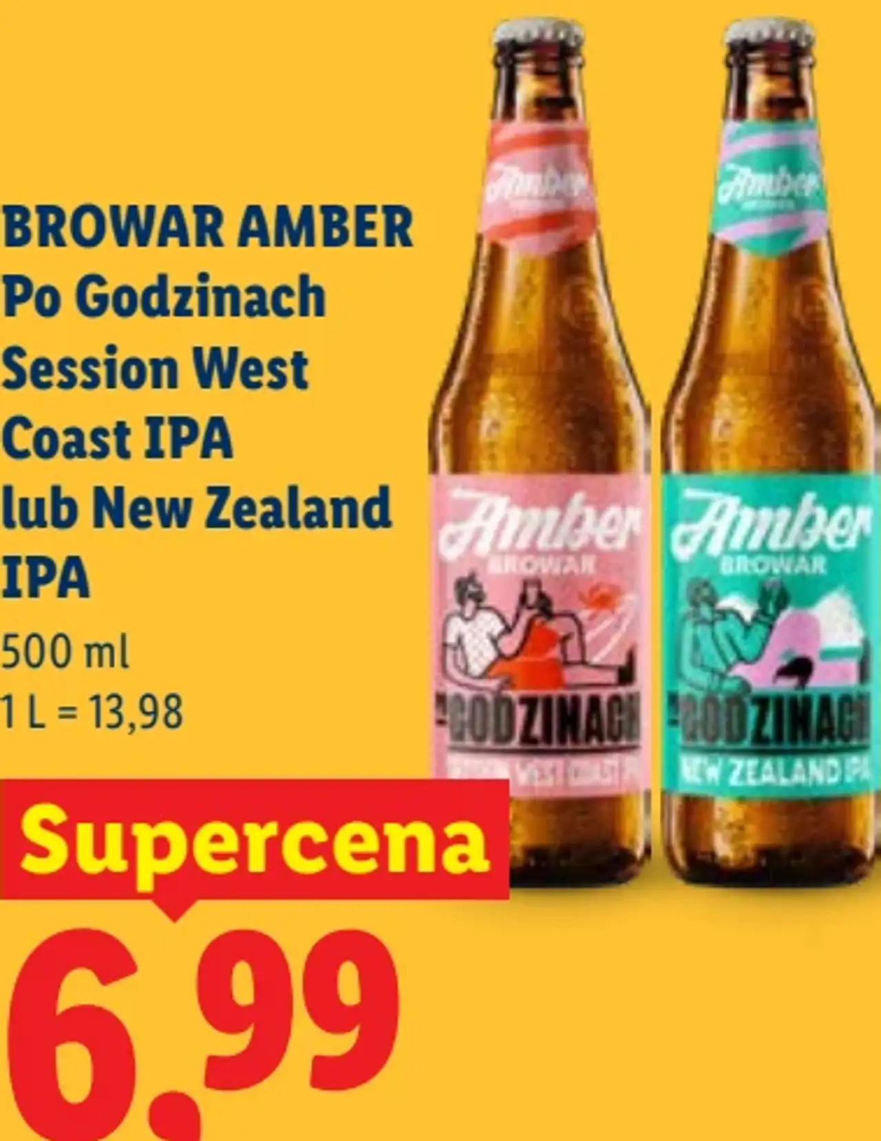 Browar Amber Po Godzinach Session West Coast IPA lub New Zealand IPA