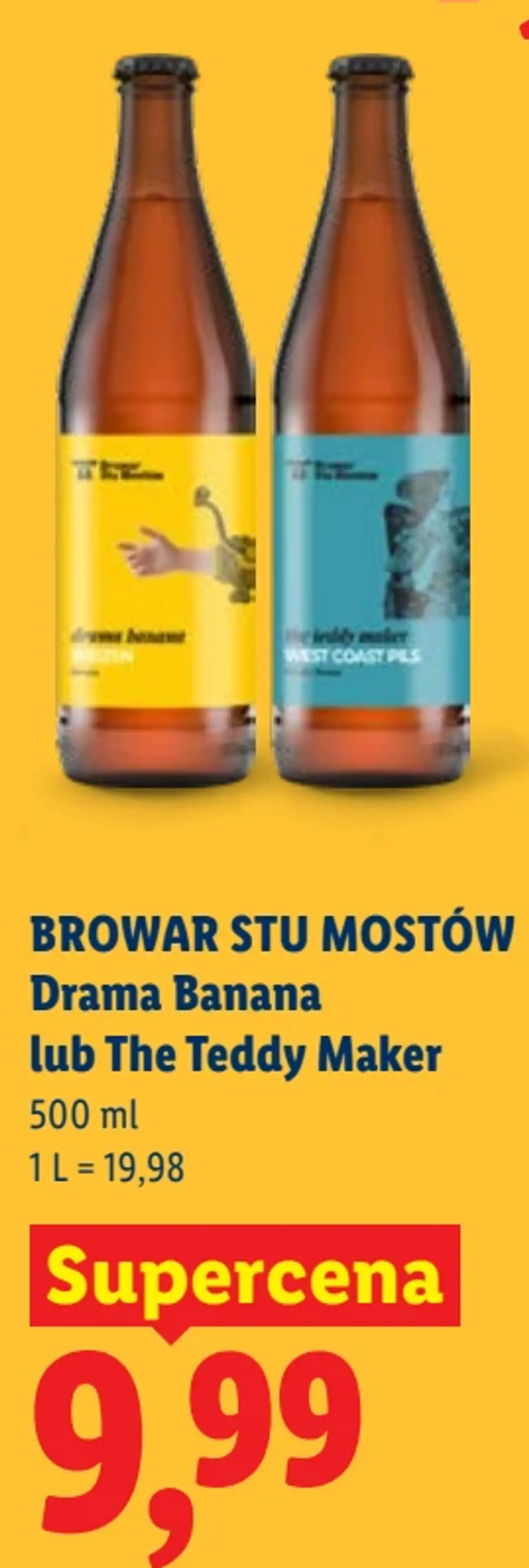 Browar Stu Mostów Drama Banana lub The Teddy Maker