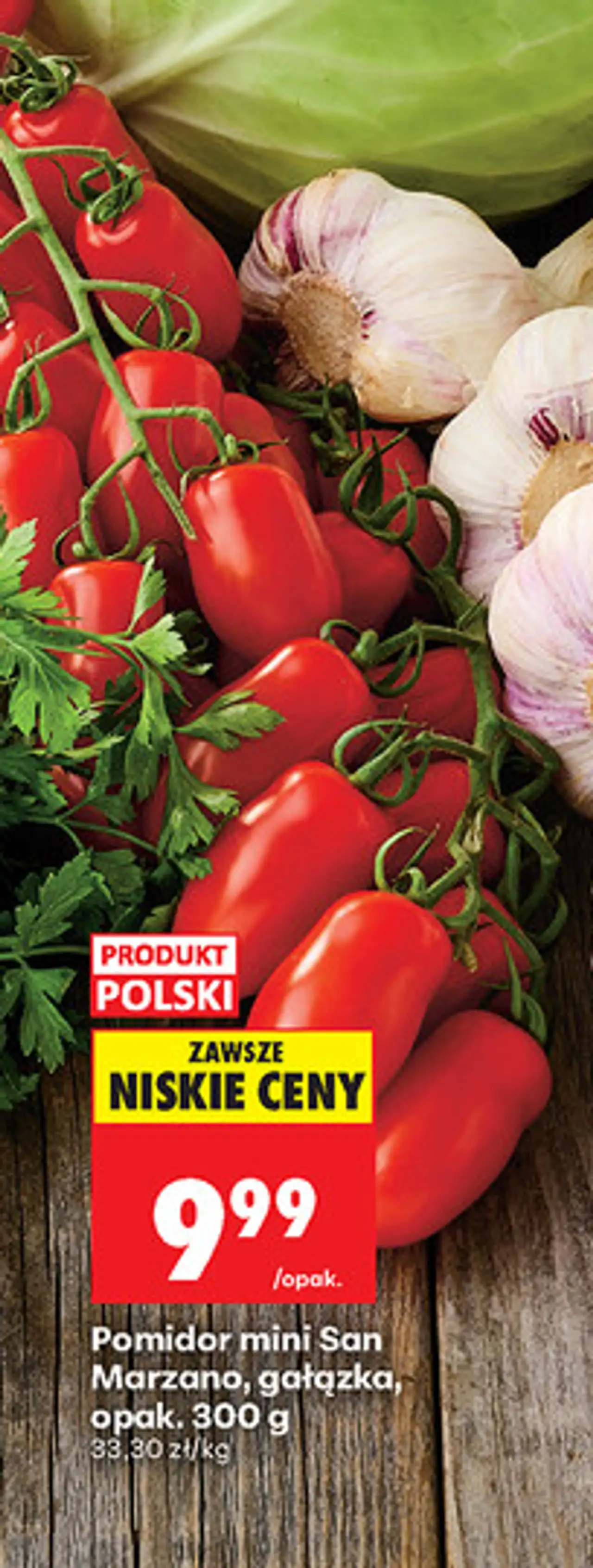 Pomidor mini San Marzano, gałązka