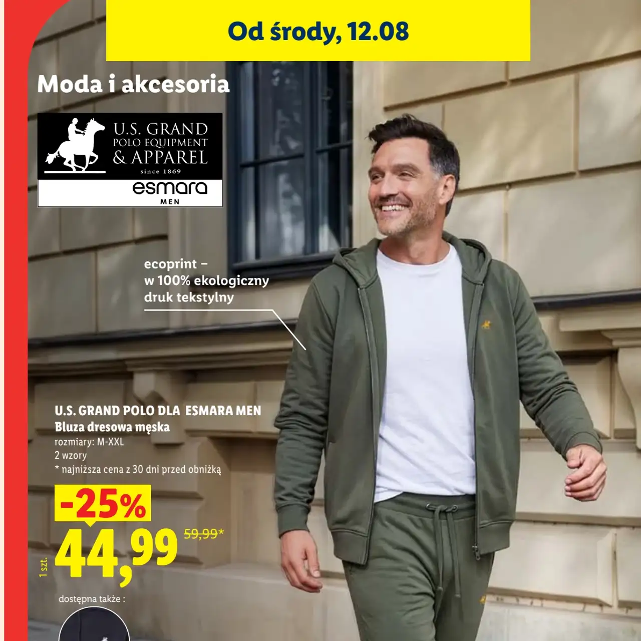 U.S. GRAND POLO DLA ESMARA MEN Bluza dresowa męska