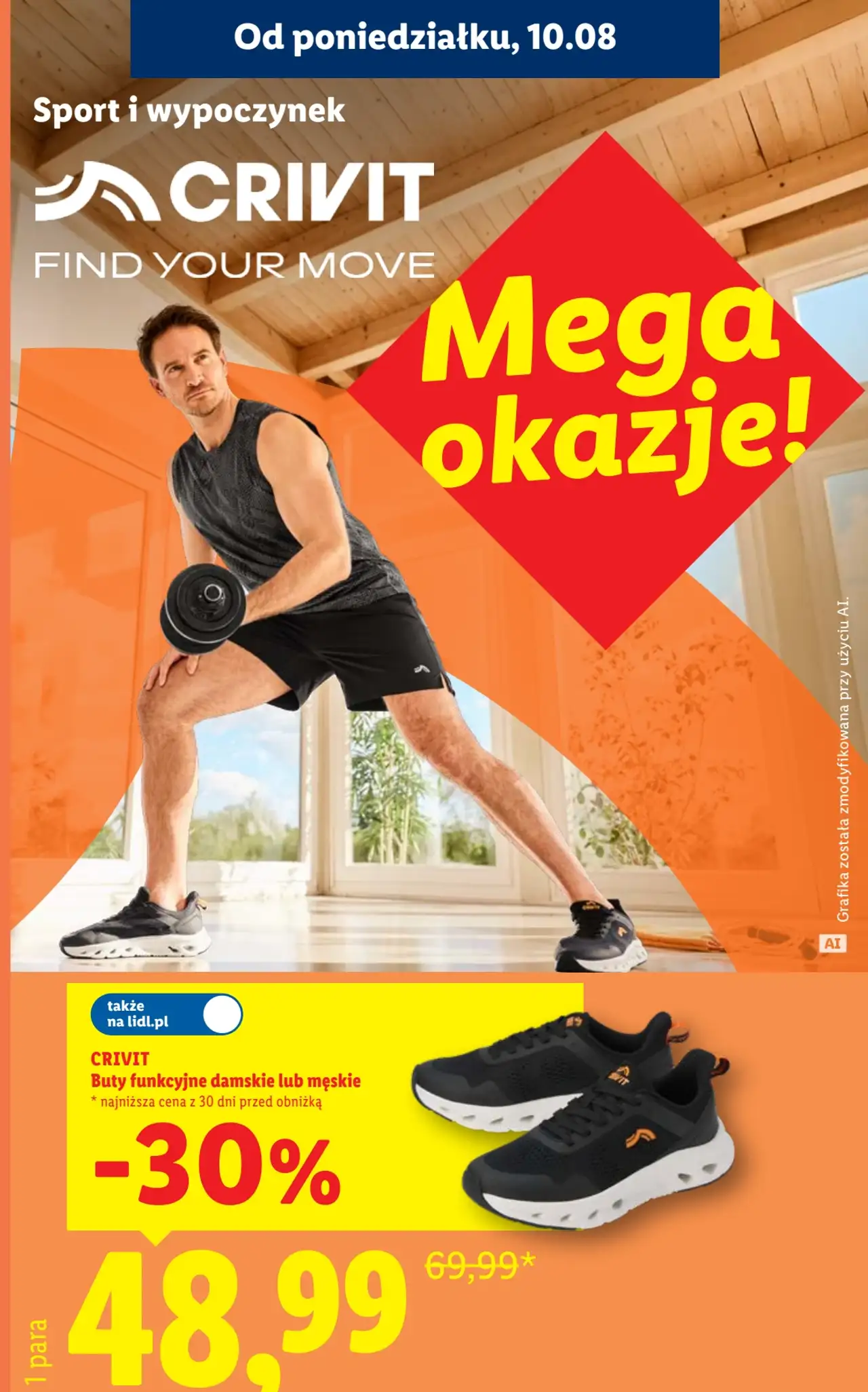CRIVIT Buty funkcyjne damskie lub męskie