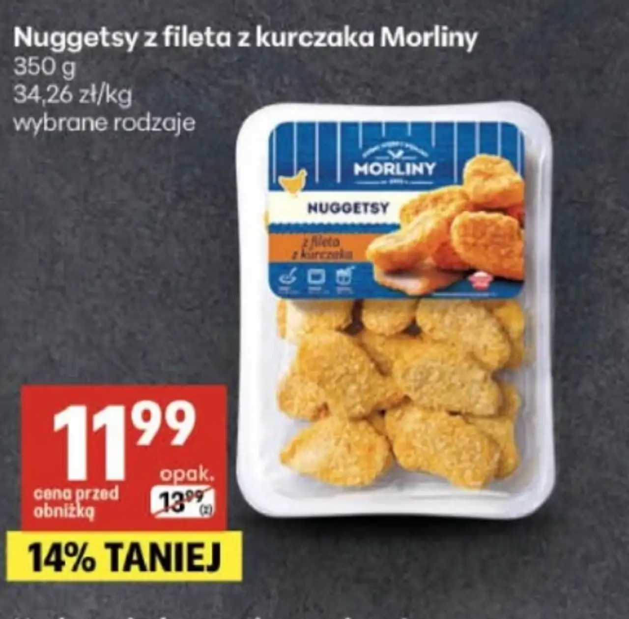 Nuggetsy z fileta z kurczaka Morliny