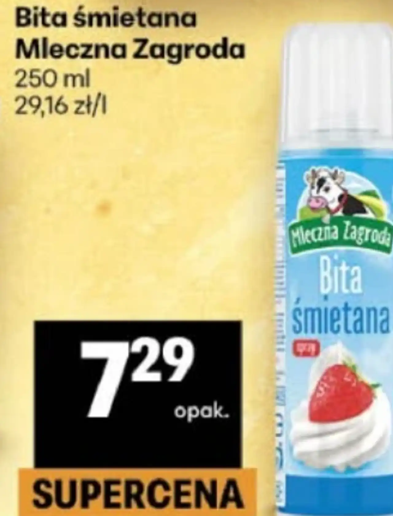 Bita śmietana Mleczna Zagroda