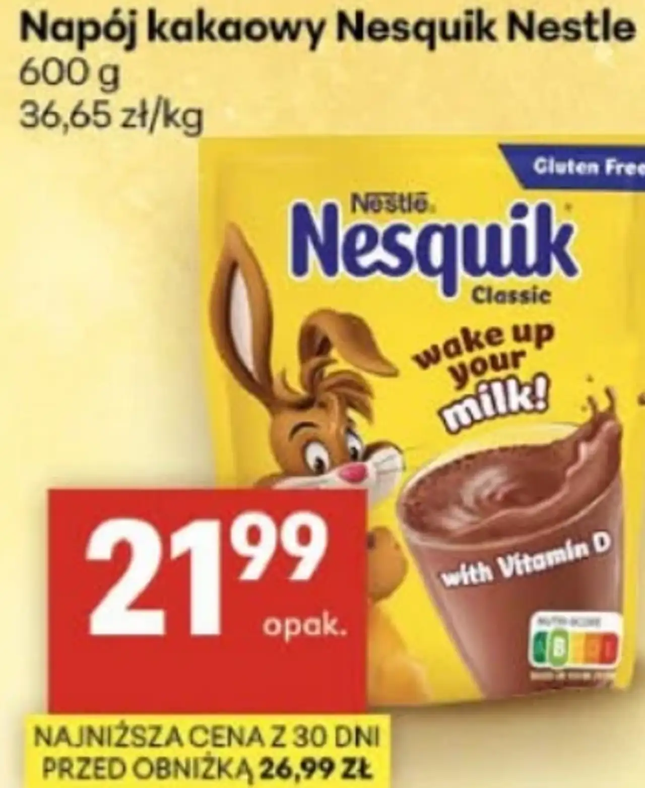 Napój kakaowy Nesquik Nestle