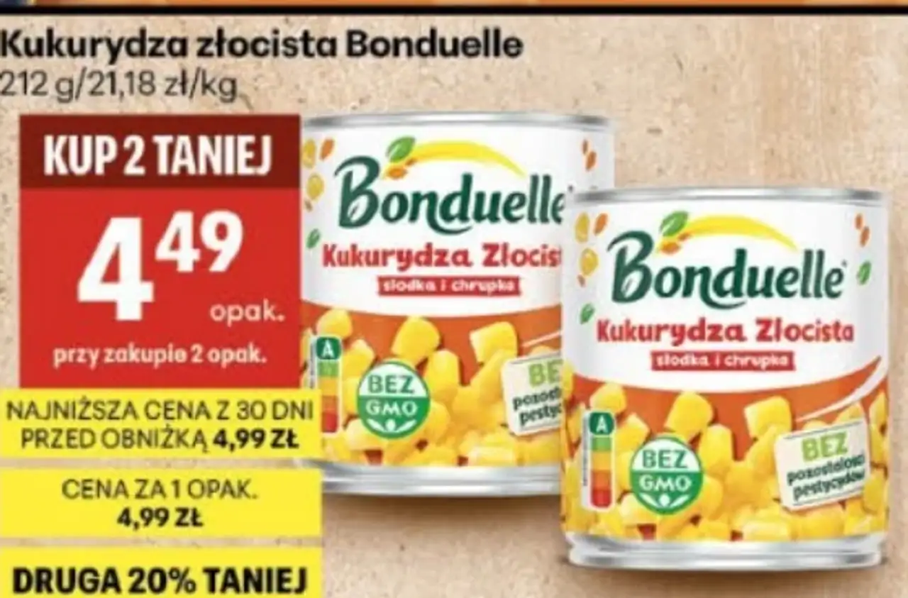 Kukurydza złocista Bonduelle