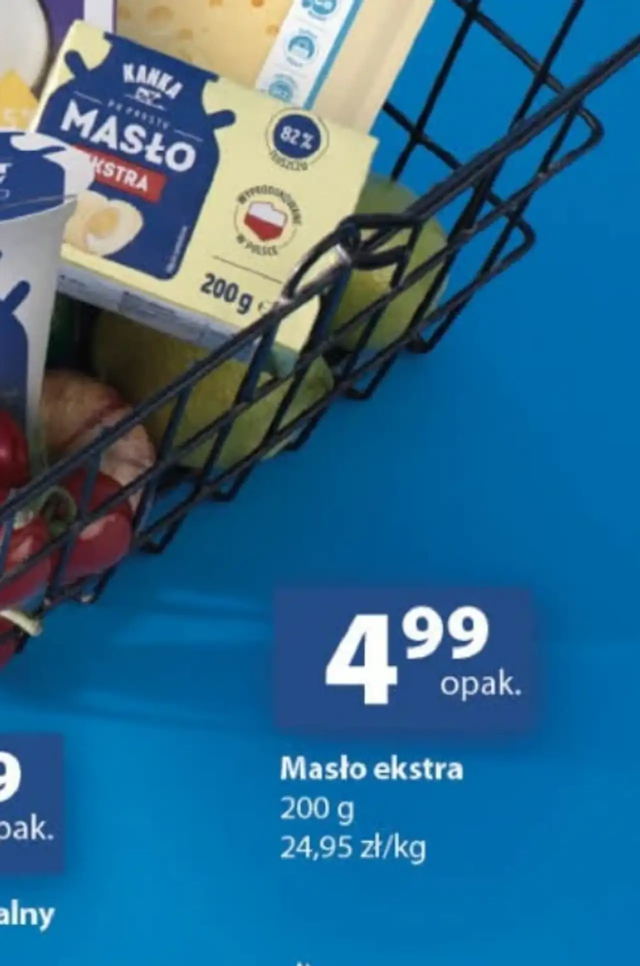 Masło ekstra Kanka