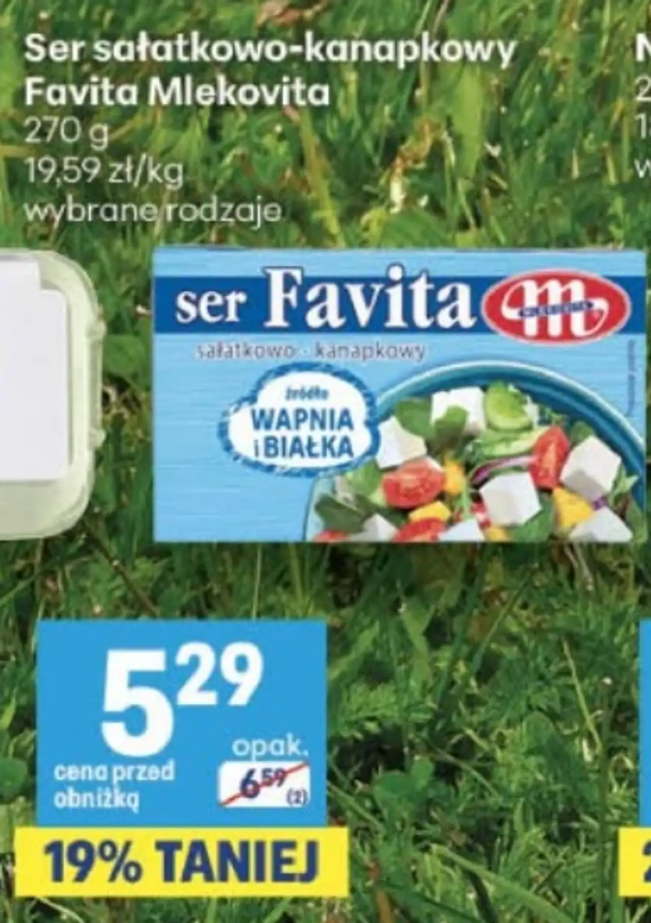 Ser sałatkowo-kanapkowy Favita Mlekovita
