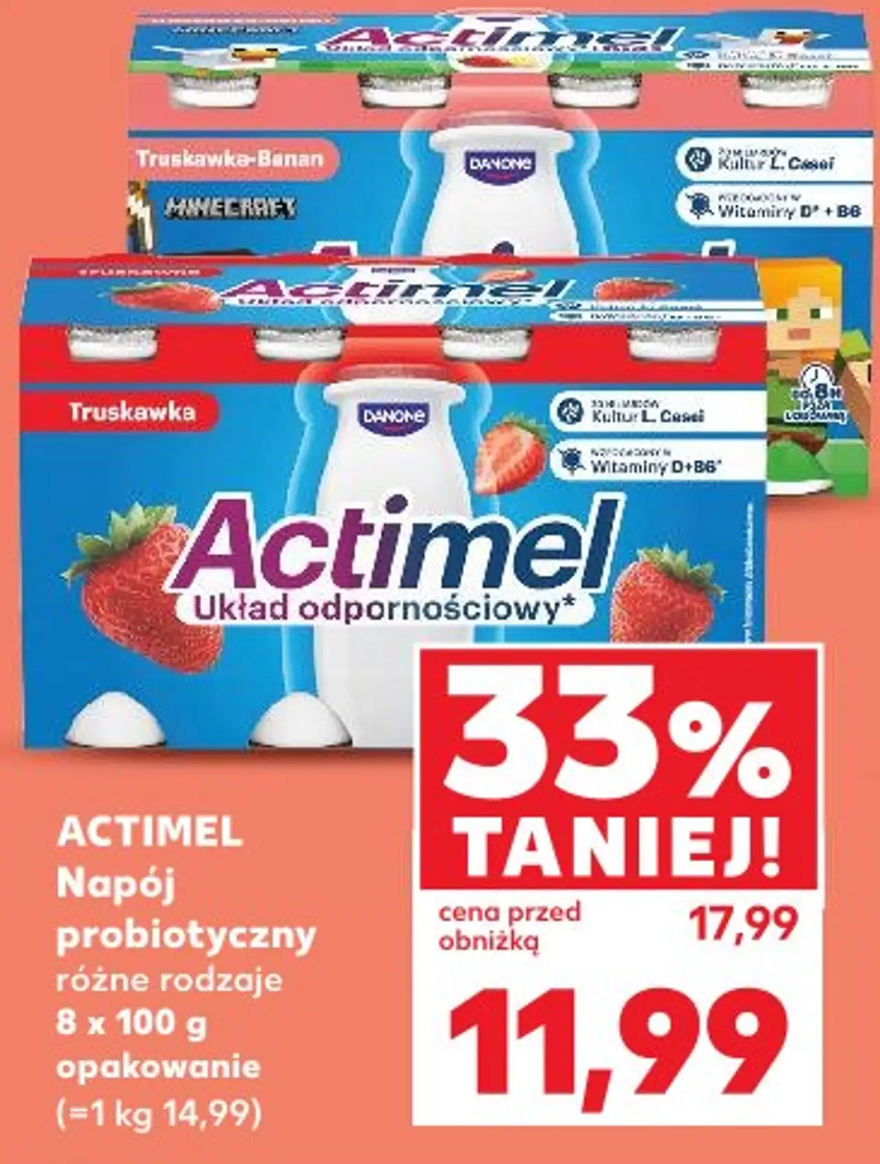 Actimel Napój probiotyczny