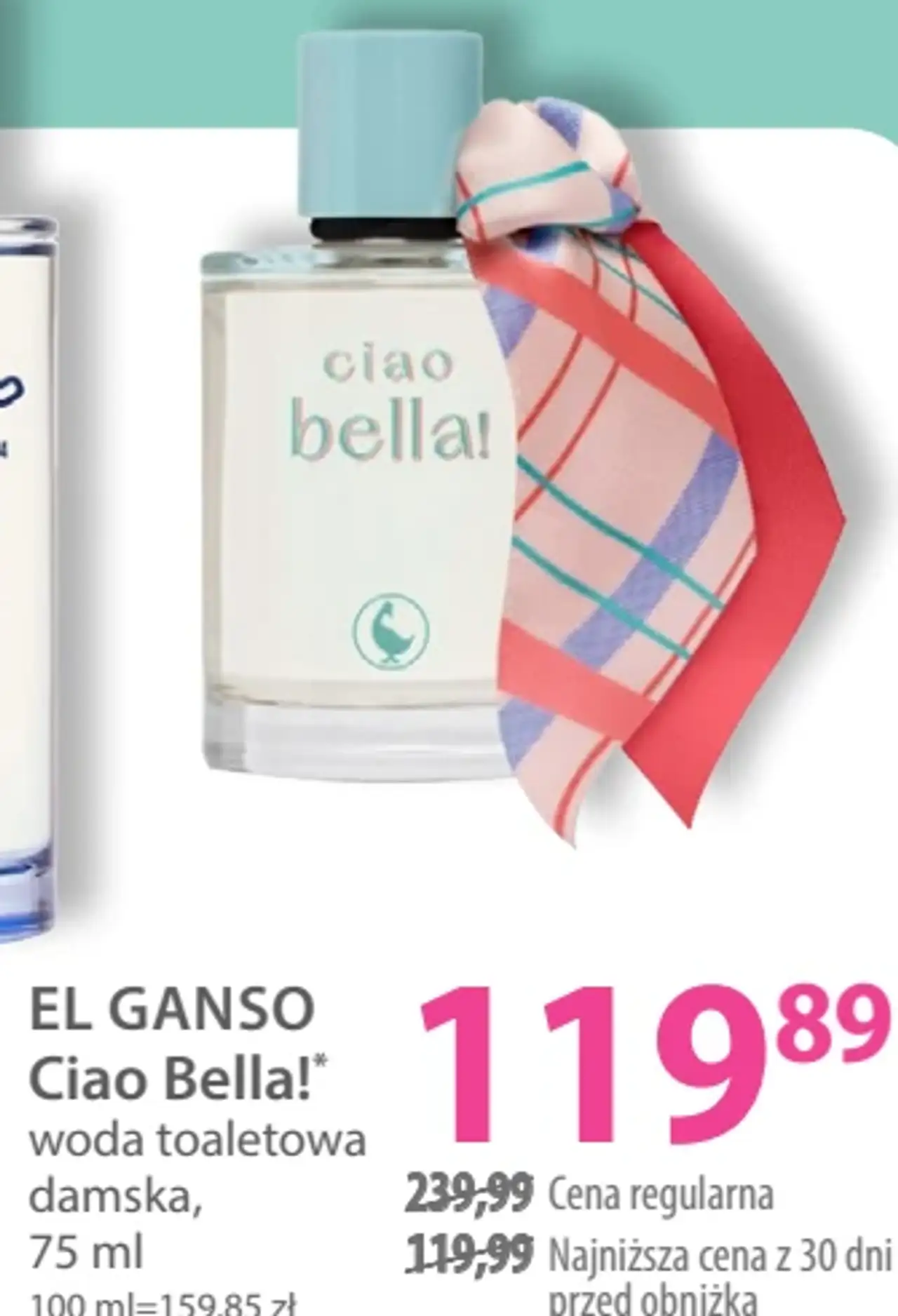 EL GANSO Ciao Bella! woda toaletowa damska