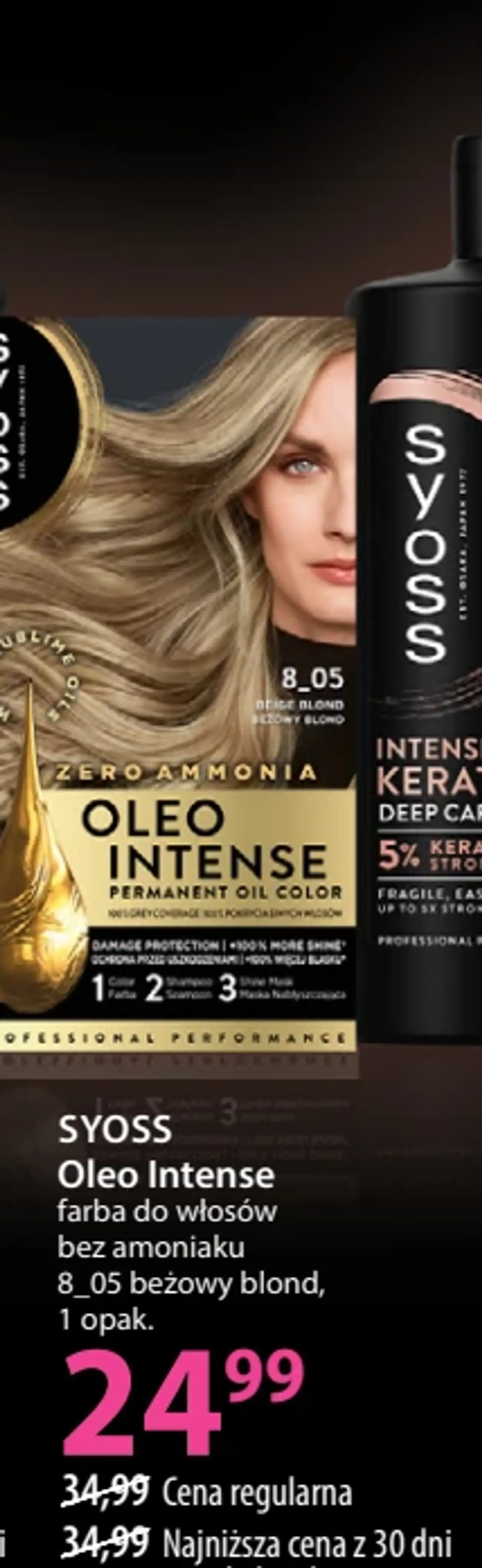 Syoss Oleo Intense farba do włosów bez amoniaku