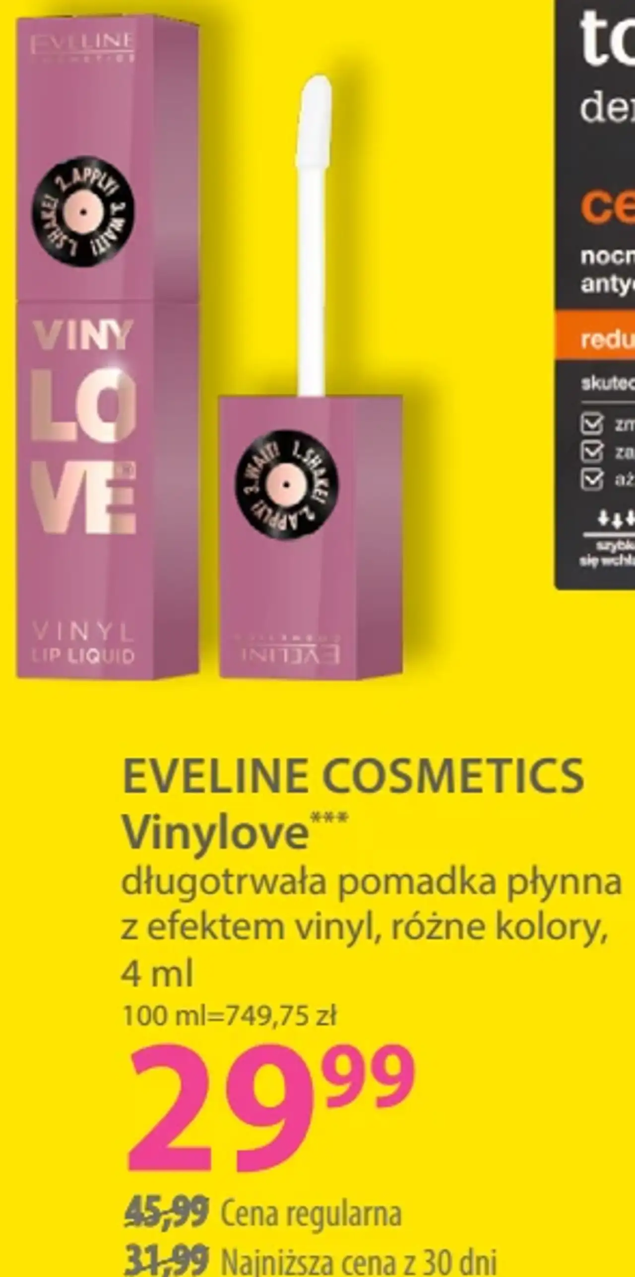 Eveline Cosmetics Vinylove długotrwała pomadka płynna z efektem vinyl