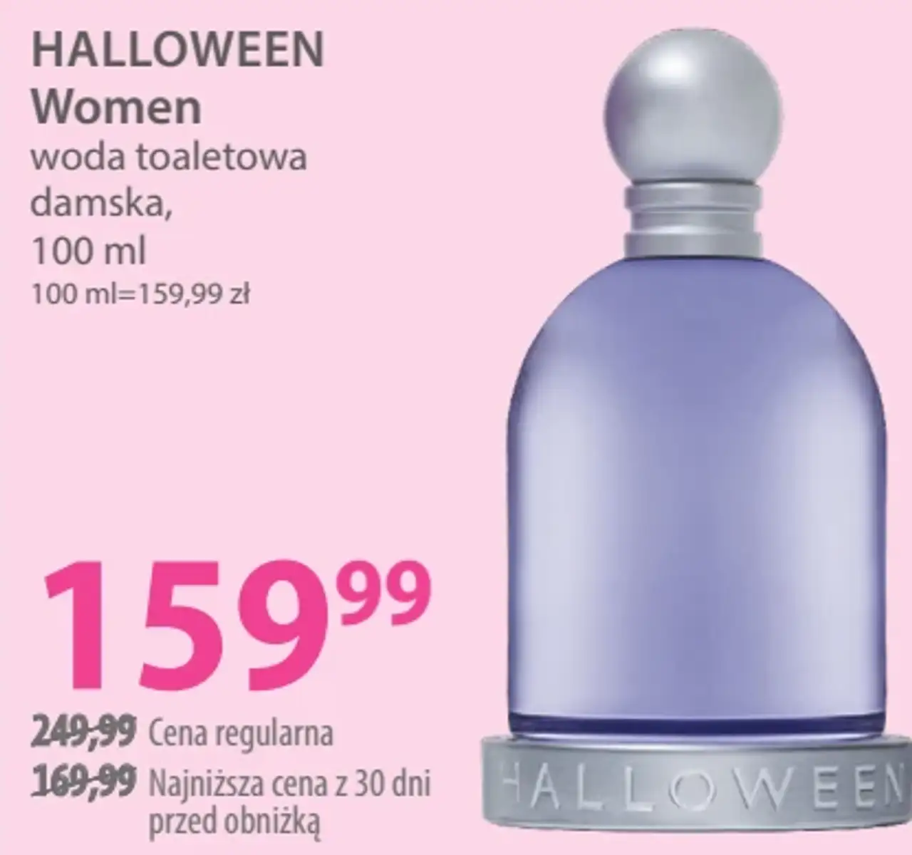 HALLOWEEN Women woda toaletowa damska