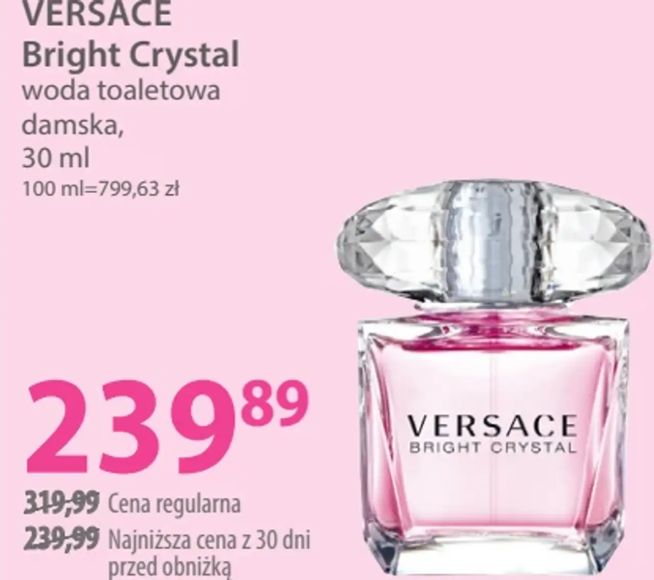 VERSACE Bright Crystal woda toaletowa damska