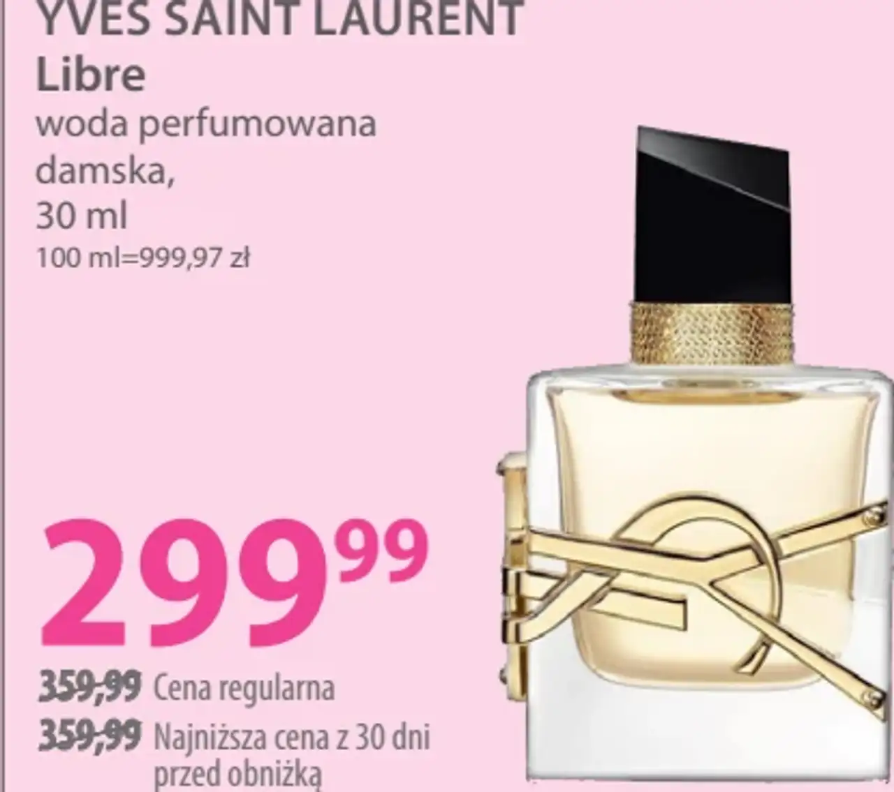 YVES SAINT LAURENT Libre woda perfumowana damska