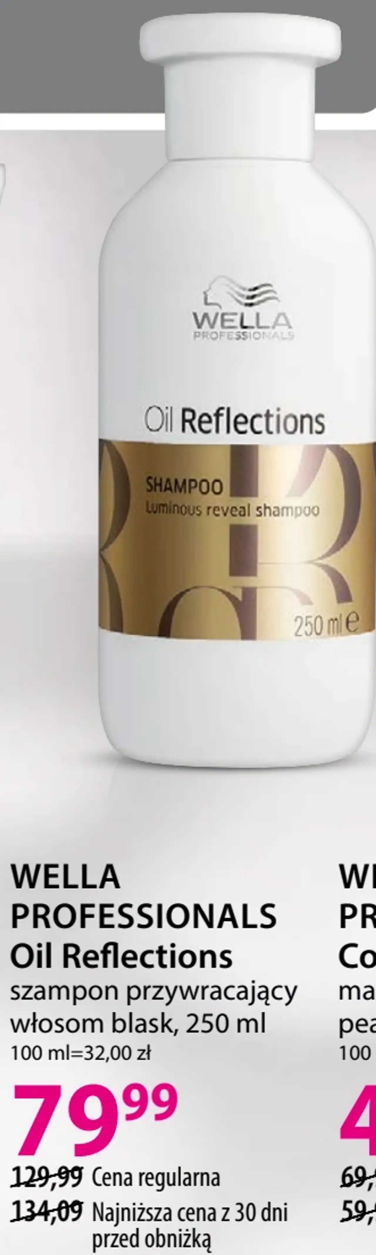 Wella Professionals Oil Reflections szampon przywracający włosom blask