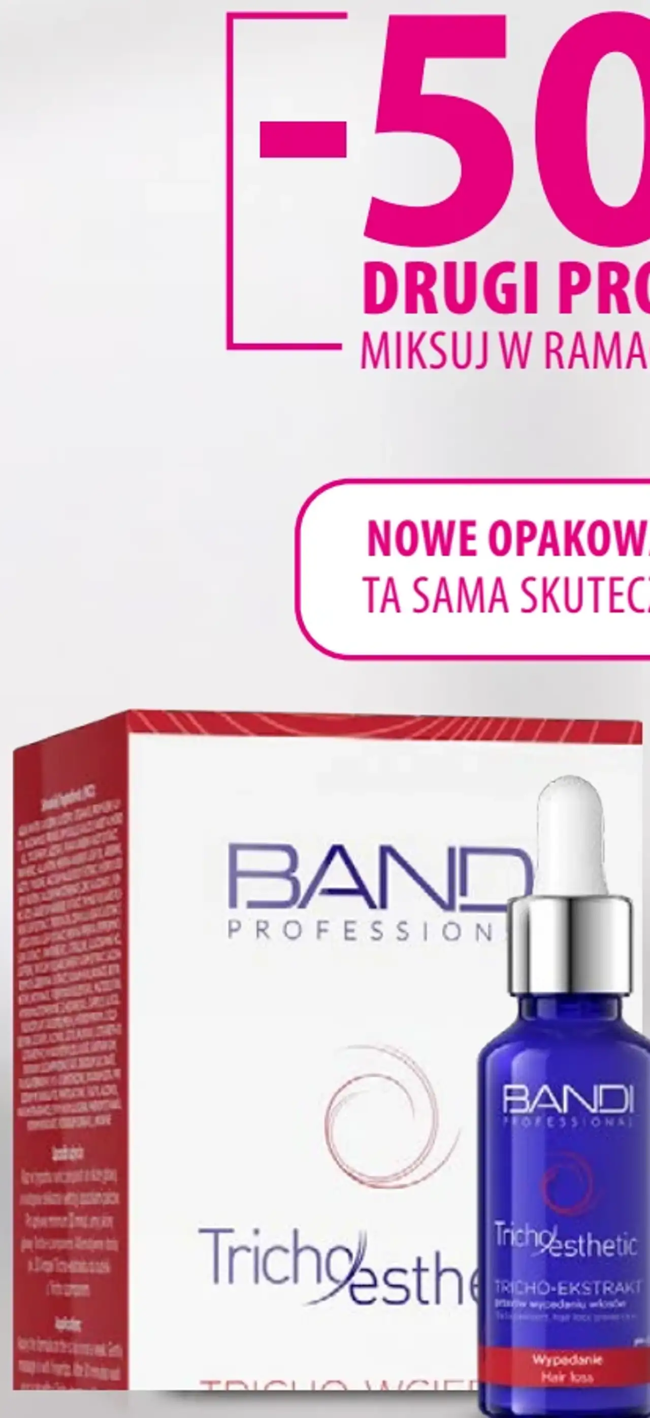 Bandi Professional Tricho Esthetic Tricho-Ekstrakt przeciw wypadaniu włosów